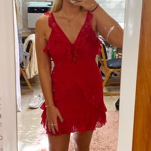 NWT Hello Molly Dress- Red